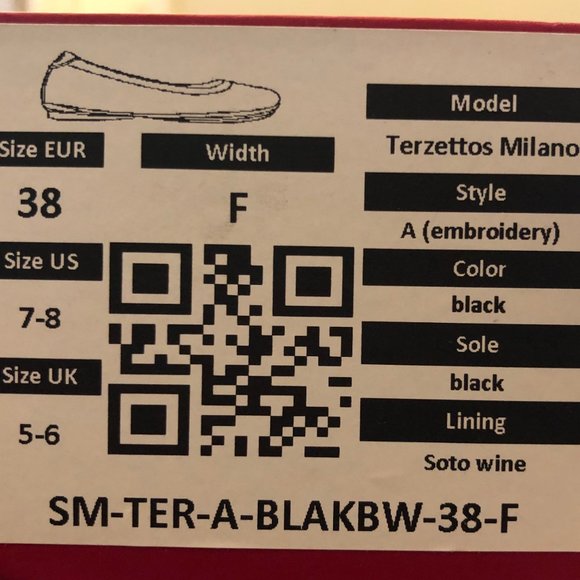 Soto Massini Black Flats - brand new and unworn - Picture 13 of 13